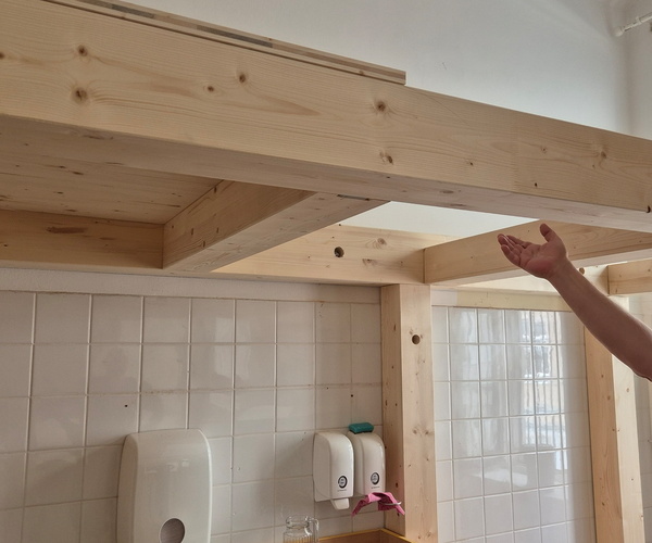 Hochebene im Kindergarten - Grundgestell