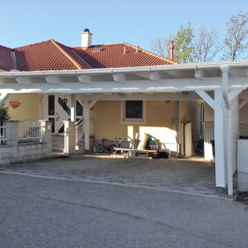 Carports, Sichtschutz und Gartenhütten