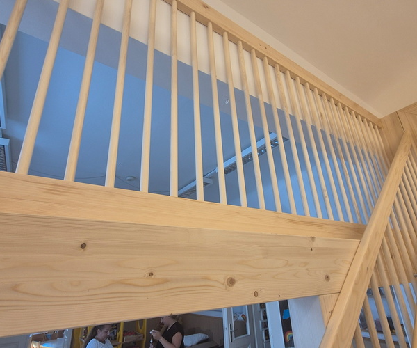 Kindersicherung durch Sprossen