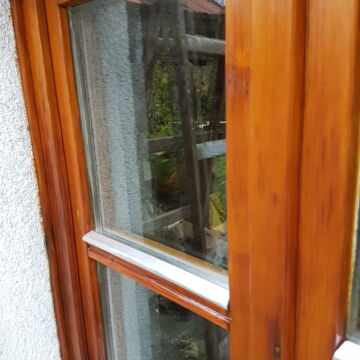 Flügelabdeckprofile für Holzfenster