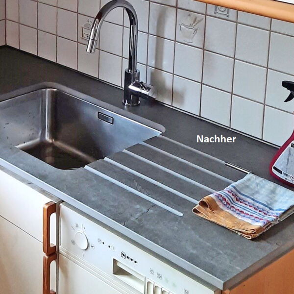 Küchenarbeitsplatte tauschen - nachher