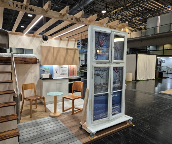 Der neue 1A Tischler Messestand