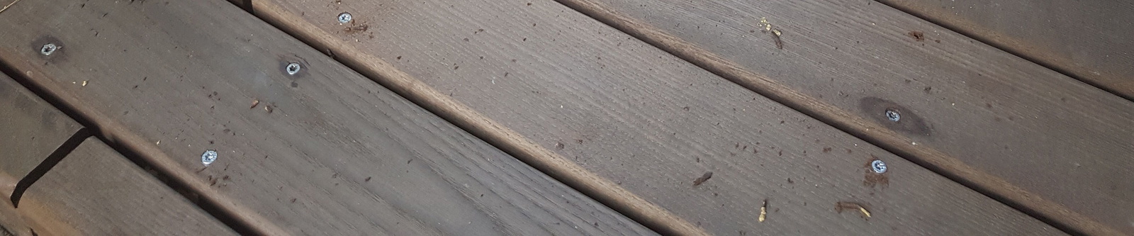 © Thermoesche – Terrassendielen verschraubt
