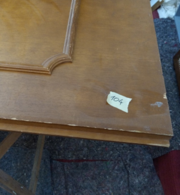 Zimmertüre Beschädigung