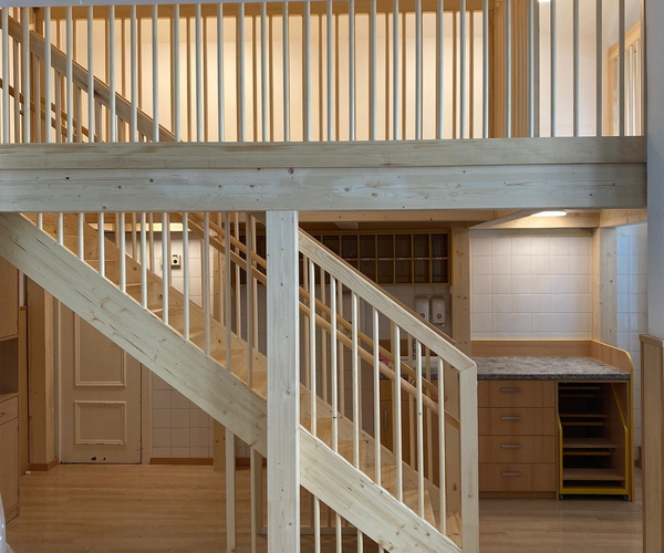 Hochebene im Kindergarten - fertig