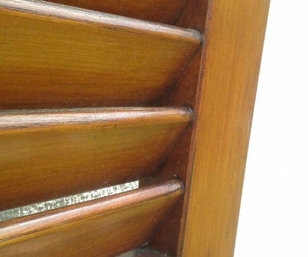Fensterläden - Lamellendetail