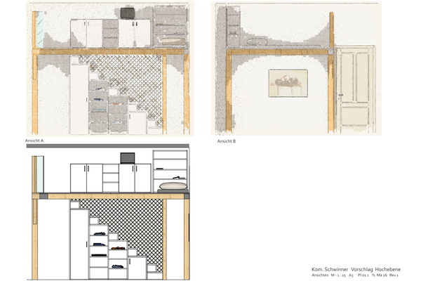 Hochebene-mit-Stiege-aus-Moebeln-Details