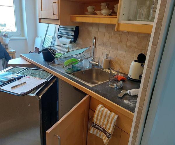Wasserschaden in der Küche