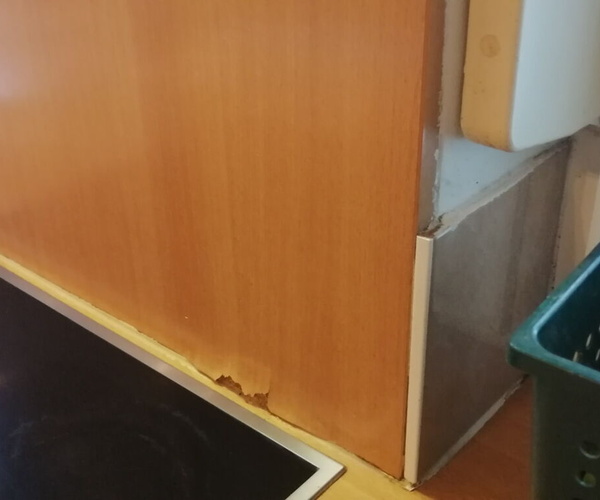 Wasserschaden bei Kochfeld
